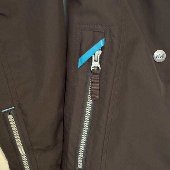 Helly Hansen double-breasted raincoat in Black Size MM - Picture 10 of 11